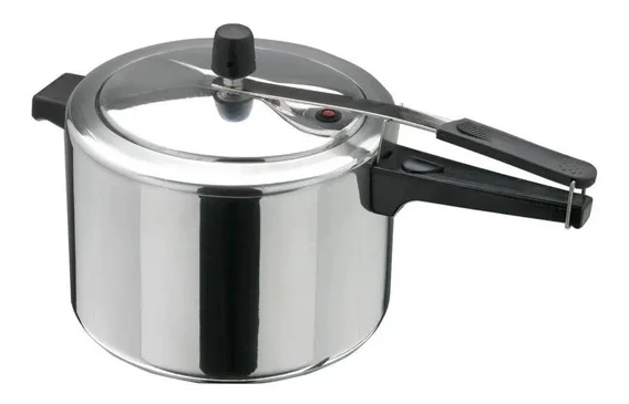 Panela Pressão Grande Profissional Polida 7 L Aluminio