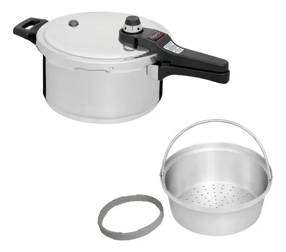 Panela Pressão Nigro 4,5l+ Legumeira/cuscuzeira-frete
