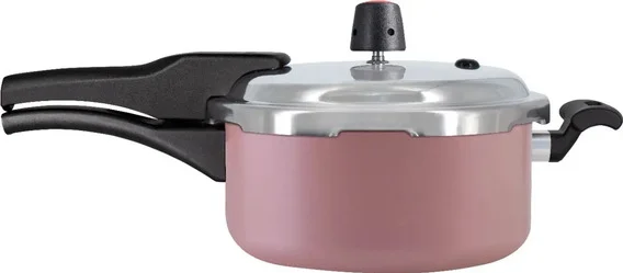 Panela Pressão Alum Premium 3l Fech Ext Rose Panelux