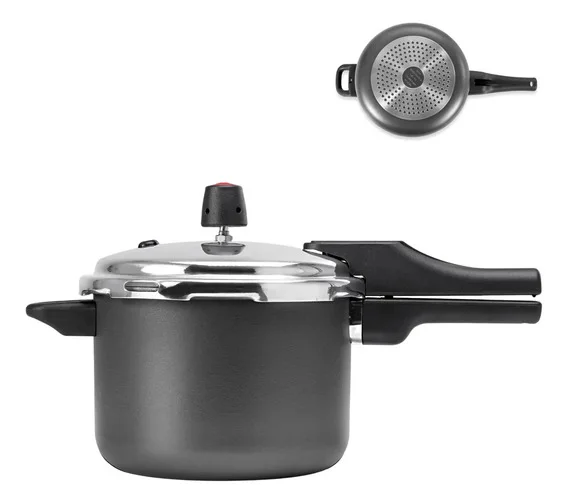 Panela Pressão Antiaderente Indução Fechamento Externo 4,5 L