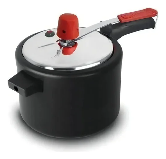 Panela Pressão 4,5lts Turbo (tipo Clock) Antiaderente Cozinh
