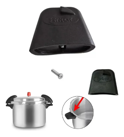 Alça Panela Pressão Industrial Eirilar 13/18/22L Baquelite Preto